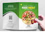 design  bifold trifold brochure flyer event postcard digital menu in canva
